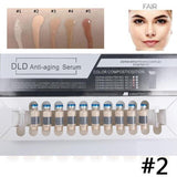 10pcs 5ml Brand Derma white BB Cream Glow Serum Ampoule Add Foundation Niacinamide/peptide For Effective Brightening Anti-aging
