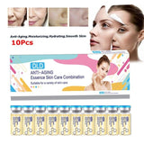 10pcs 5ml Brand Derma white BB Cream Glow Serum Ampoule Add Foundation Niacinamide/peptide For Effective Brightening Anti-aging