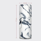 1pc Marble Pattern Cylinder Can be matched with marble makeup brush