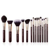 Jessup Makeup Brushes Set Professional Natural-Synthetic Hair Makeup Brush Foundation Powder Contour Eyeshadow 15-25pcs